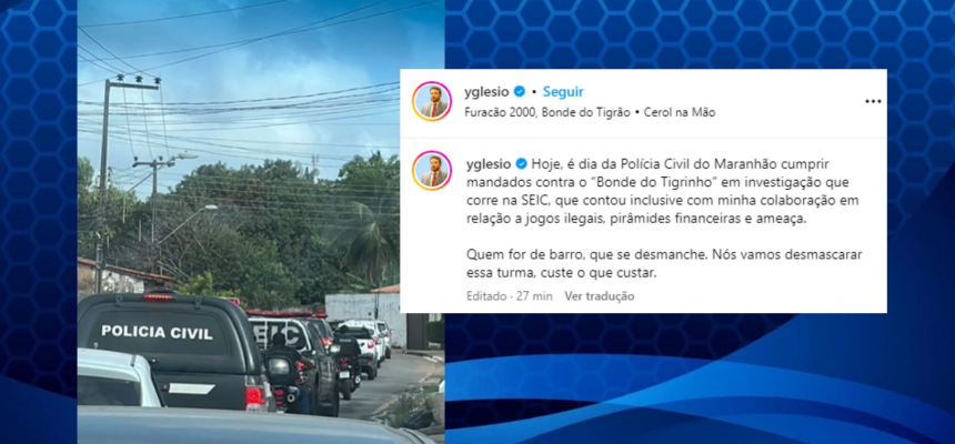 Deputado revela pirâmide financeira por trás de 'joguinho do tigre'  divulgado no PI e MA - Polícia